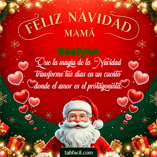 GIF de Raelynn - Feliz Navidad Mamá