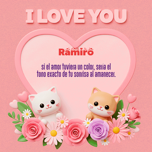Feliz Dia Amor Ramiro GIF