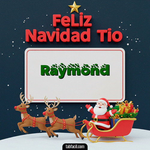 GIF de Raymond - Feliz Navidad Tío