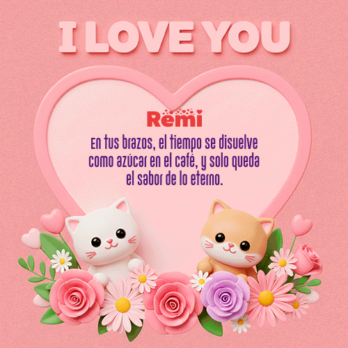 Feliz Dia Amor Remi GIF