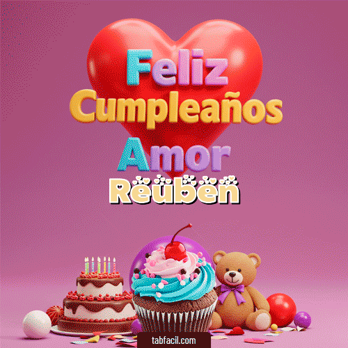 Ver GIF de 💞 Feliz Cumpleaños Amor GIF de Reuben - 💞 Feliz Cumpleaños Amor