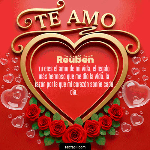 Feliz Dia Amor Reuben GIF