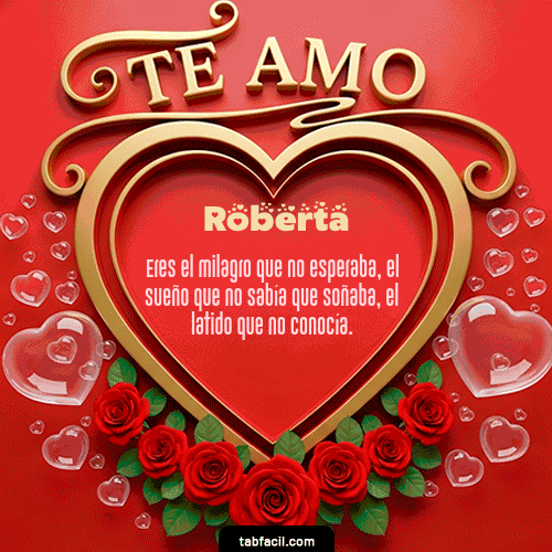 Feliz Dia Amor Roberta GIF