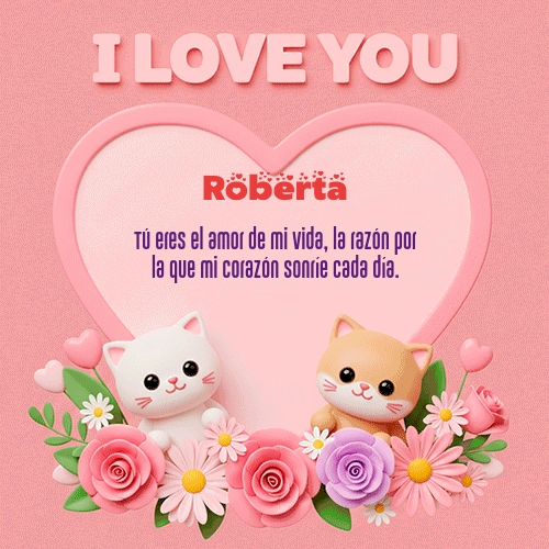 Feliz Dia Amor Roberta GIF