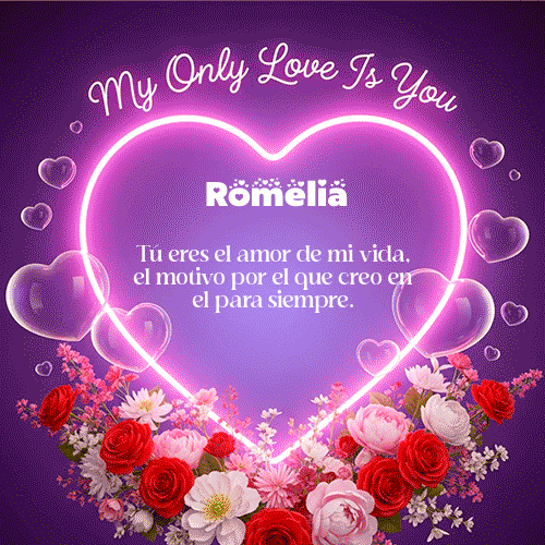 Feliz Dia Amor Romelia GIF