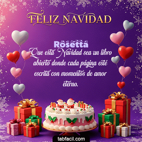 Feliz Navidad Rosetta GIF