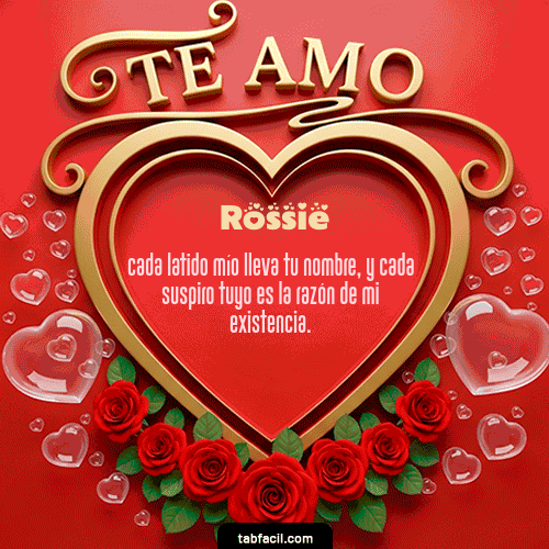 Feliz Dia Amor Rossie GIF