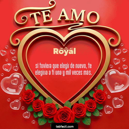 Feliz Dia Amor Royal GIF