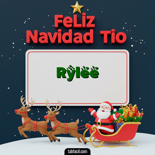 GIF de Rylee - Feliz Navidad Tío