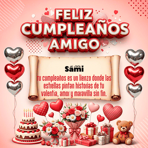 Feliz Cumpleaños Sami GIF