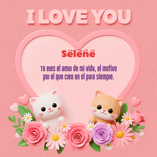 Feliz Dia Amor Selene GIF