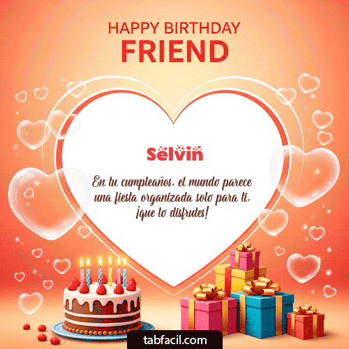 Feliz Cumpleaños Selvin GIF
