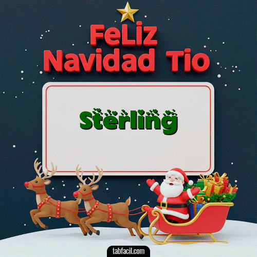 Ver GIF de Feliz Navidad Tío GIF de Sterling - Feliz Navidad Tío