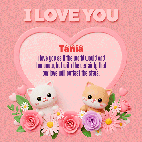 GIF de Tania - Te Amo!!!