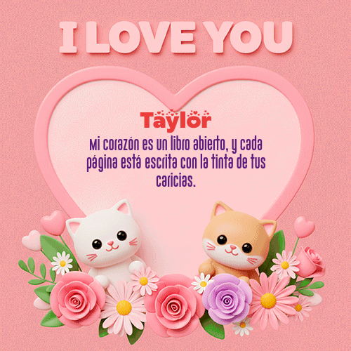 GIF de Taylor - Te Amo!!!