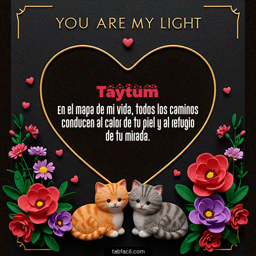 GIF de Taytum - Tú eres mi luz