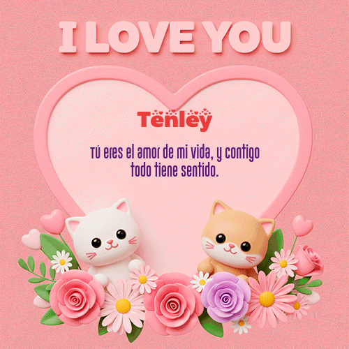 GIF de Tenley - Te Amo!!!