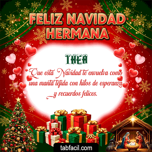 Ver GIF de Feliz Navidad Hermana GIF de Thea - Feliz Navidad Hermana