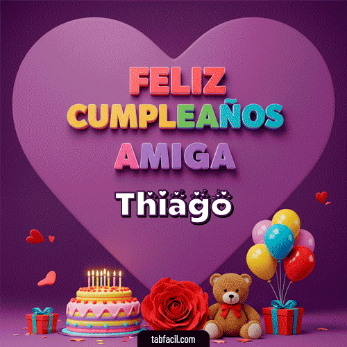 Ver GIF de 🎁 Feliz Cumpleaños Amiga GIF de Thiago - 🎁 Feliz Cumpleaños Amiga