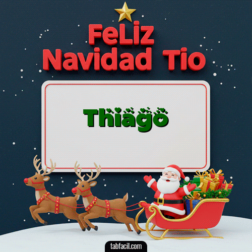 Ver GIF de Feliz Navidad Tío GIF de Thiago - Feliz Navidad Tío