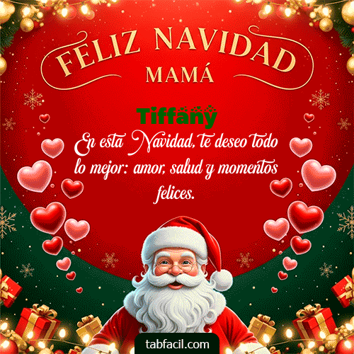 Ver GIF de Feliz Navidad Mamá GIF de Tiffany - Feliz Navidad Mamá