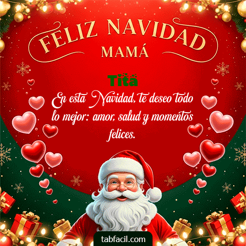 Feliz Navidad Tita GIF