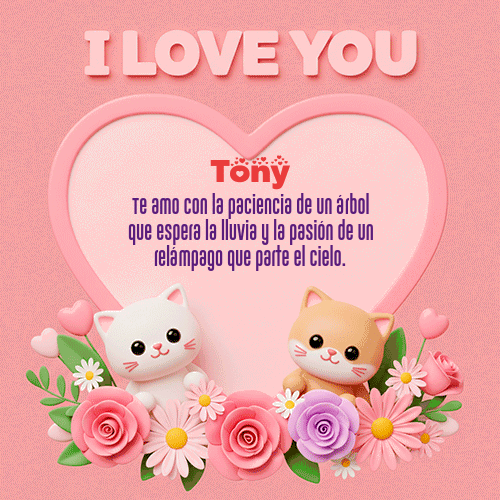 GIF de Tony - Te Amo!!!