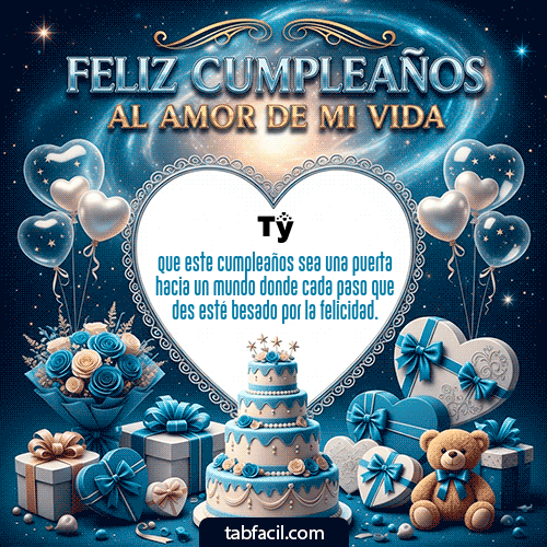 Feliz Cumpleaños Ty GIF