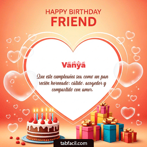 Feliz Cumpleaños Vanya GIF
