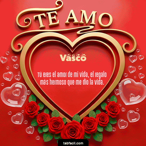 Feliz Dia Amor Vasco GIF