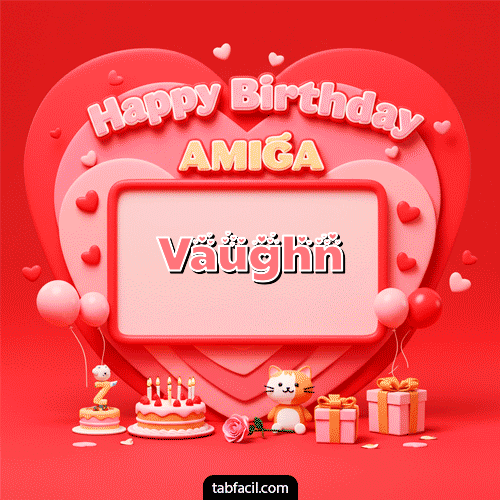 Feliz Cumpleaños Vaughn GIF