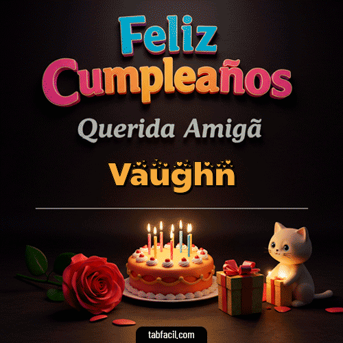 Feliz Cumpleaños Vaughn GIF