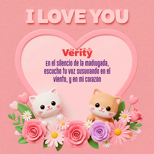 GIF de Verity - Te Amo!!!