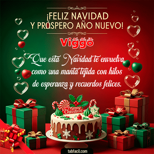 GIF de Viggo - Feliz Navidad y Próspero Año Nuevo