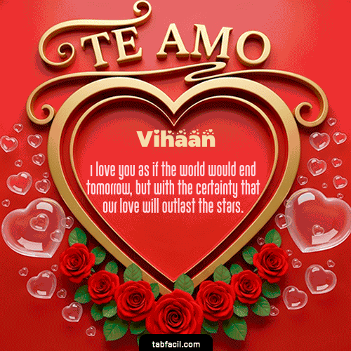 Feliz Dia Amor Vihaan GIF
