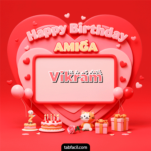 Feliz Cumpleaños Vikram GIF