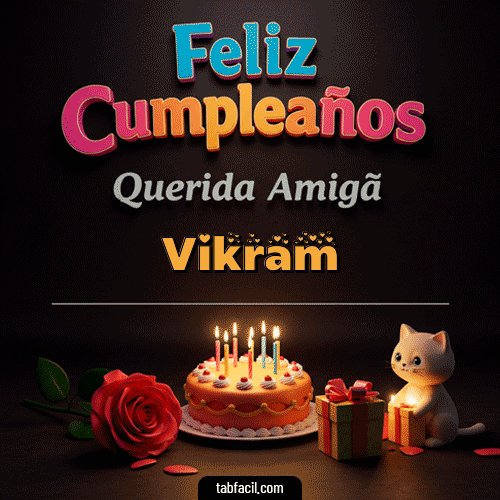 Feliz Cumpleaños Vikram GIF