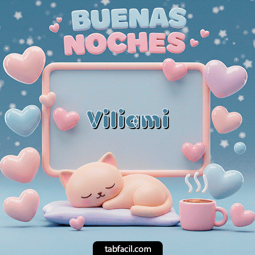 Buenas Noches Viliami GIF