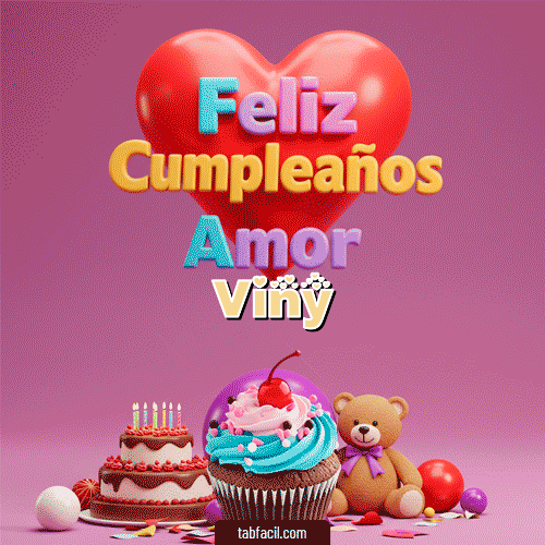Feliz Cumpleaños Viny GIF