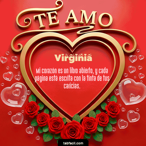 Feliz Dia Amor Virginia GIF