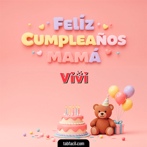 Feliz Cumpleaños Vivi GIF