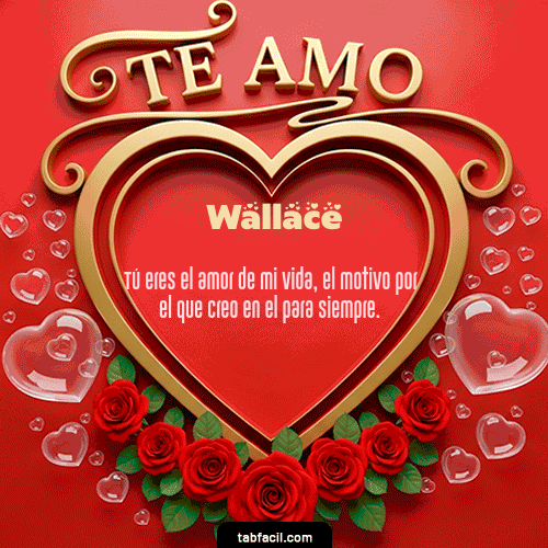 Feliz Dia Amor Wallace GIF