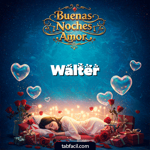 GIF de Walter - Buenas Noches Angel Luna Hada