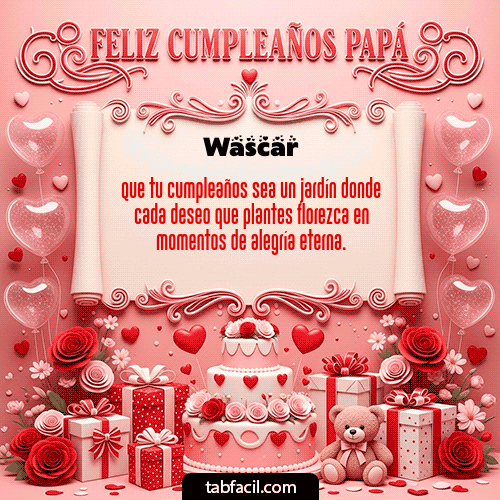 Feliz Cumpleaños Wascar GIF