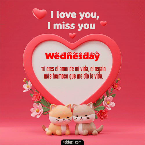 Feliz Dia Amor Wednesday GIF