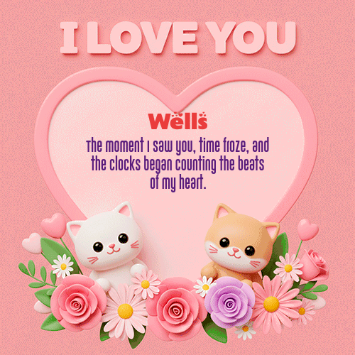Feliz Dia Amor Wells GIF