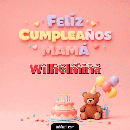 Feliz Cumpleaños Wilhelmina GIF