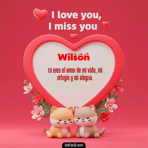 Feliz Dia Amor Wilson GIF