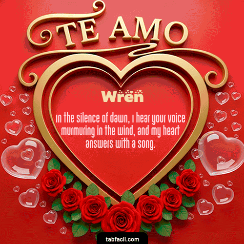 Feliz Dia Amor Wren GIF