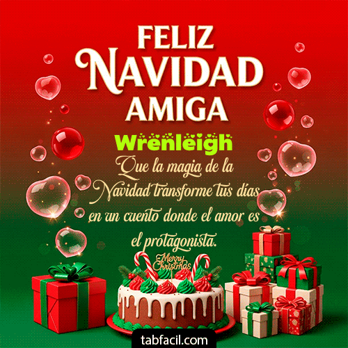 GIF de Wrenleigh - Feliz Navidad Amiga